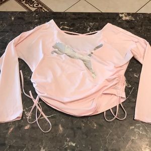 Puma pink shirt